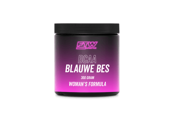 BCAA Poeder Blauwe Bes - 300 Gram - FTW Lifestyle