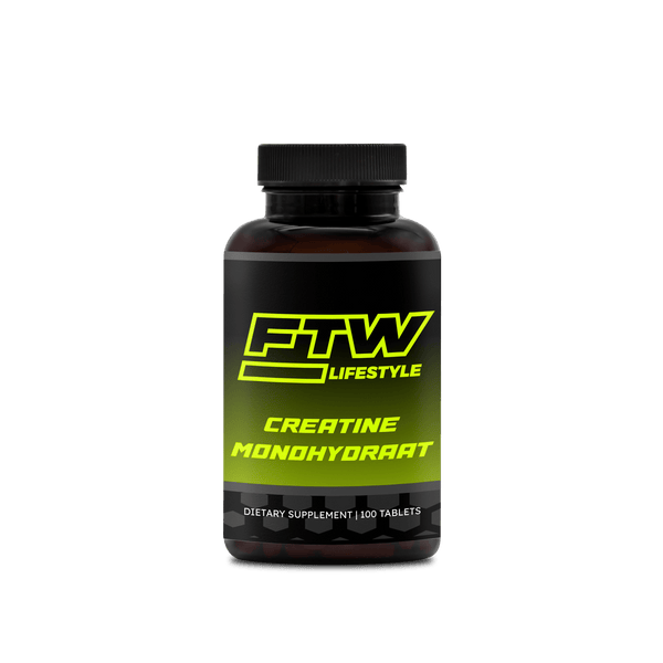 Creatine Monohydraat - 100 Tabletten - FTW Lifestyle